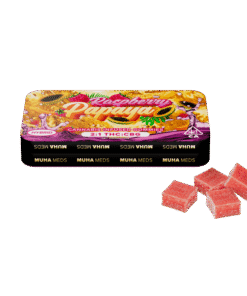 RASPBERRY PAPAYA INFUSED GUMMIES