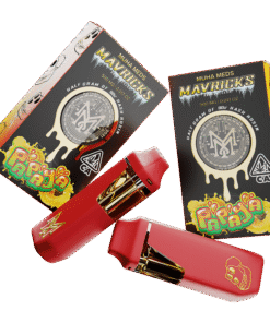 MUHA MEDS REAL PAPAYA LIVE INDICA 500MG HASH ROSIN